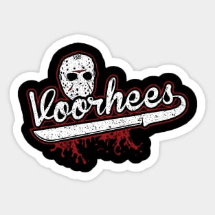 VOORHEES Sticker